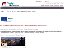 Tablet Screenshot of american-bowhunter.com